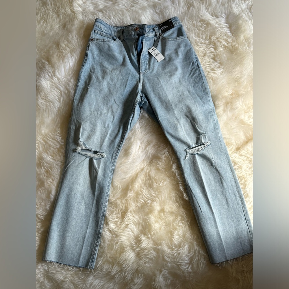 Express jeans, mom jeans. Size 10, new with tags